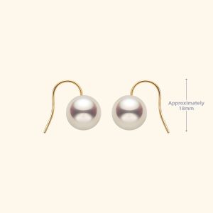 Helas | Edison Pearl High-Heel Shape 14K Gold Earrings