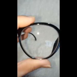 Kacamata Dua Fungsi: Model Oval Hitam & Bayar di Tempat