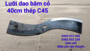 Lưỡi dao 4 tấc băm cỏ chuối siêu sắc bén
