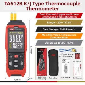 CHUANGYI | High Precision K Type Thermocouple Surface Temperature Meter