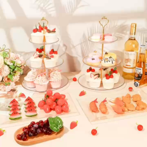 2 Tier & 3 Tier cake stand set – dessert stand buffet set sweet station buffet setcup cakes stand layercupcakes stand layercake holder with standfruit tray stand for new yearcandy stand for birthday setcandy corner plateparty needs decorations