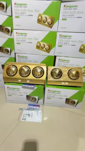 Đèn sưởi nhà tắm Kangaroo KGWH2G/3G - Loại 2/3 bóng - Giá rẻ nhất