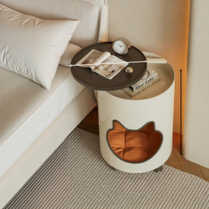 QYLIFE | Moveable Creative Bedside Side Table