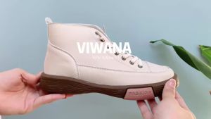 COD Fashion Boots For Women Korean Style Leather High Cuts Shoes Ladies Soft Sole Comfort Slip On Black Ankle Boots Casual Martin Boots Women Shoes HXK