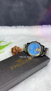 [HARGA PROMO] Jam Tangan Pria Bisnis Asli Tahan Air Premium Original Trendi Fashion Tourbillon Kuarsa Multifungsi Kalender Date Aktif Luminious Bercahaya Stainles Steel Titanium Anti Karat Aksesoris Arloji Mens Watches Cowok Formal Best -J10