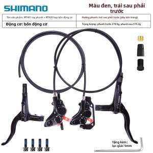 SHIMANO | Phanh Đĩa Dẫn Dầu Cho Xe Đạp Núi 4 Piston