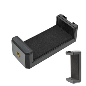 Cold Shoe Mount Phone Tripod Clip for Microphone LED Video Light 1/4 Tripod Screw for iPhone 15 Samsung Galaxy Google