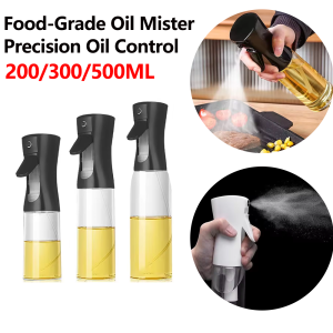 Professional Culinary Oil Mister Spray Bottle - Fine Mist for Air Fryer Glass Olive Oil Dispenser with Non-Clog Nozzle