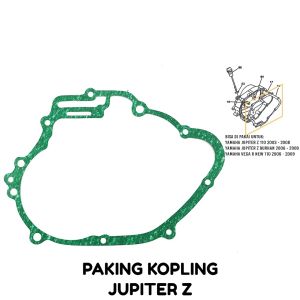 Paking Kopling Jupiter Z - Packing Gasket Block Blok Bak Samping Kopleng Kupling Crankcase Rengkes Kanan Yamaha Vega R New 2006