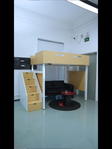 Electric Lifting Bed Frame Smart Electric Adjustable Bed Solid Wood For Kids & Small Rooms 2026 New