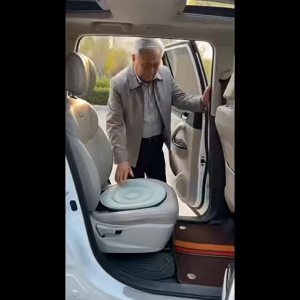 【SG】Car seat assist device - 360-degree rotating seat cushion. The car seat rotating pad helps relieve the back pressure of the elderly and pregnant women.