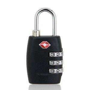 [READY STOCK KL] TSA Approved Luggage Travel Password Lock 3 Digits Travel Luggage Zinc Alloy Lock Password Padlock LL25