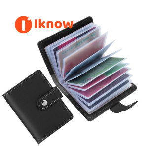 Tôi Biết chống trộm chống gian lận ví đựng thẻ ngân hàng gói thẻ ID nhiều ngăn chứa sáng tạo bìa thẻ được bảo vệ gói giấy phép lái xe