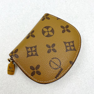 Large Capacity Fashionable Anti-Magnetic Louis Womens Driving License Credit Card Holder Wallet Elegant Vintage Style