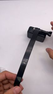 Helmet Extension Arm Set Mount Panjang 19cm For GoPro Xiaomi Yi BRICA DJI Action kamera Aksesoris