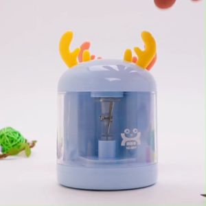 พร้อมส่งจากไทยกบเหลา กบเหลาดินสออัตโนมัติ รุ่นใช้ถ่าน ไม่มีสายUSB ลายหูกวางสีฟ้าและชมพู เปลี่ยนหูไม่ได้