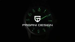 Pagani Design | PAGANI DESIGN Men Quartz Watch Japan VH88 Movement Chronograph Stainless Steel Sapphire Crystal Business Sports Wristwatch