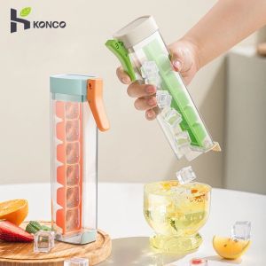 Konco Ice Ball Maker Creative Ice Cube Mold DIY Ice Cream Machine Kitchen Bar Gadgets Ice Hockey Lattice Making tool
