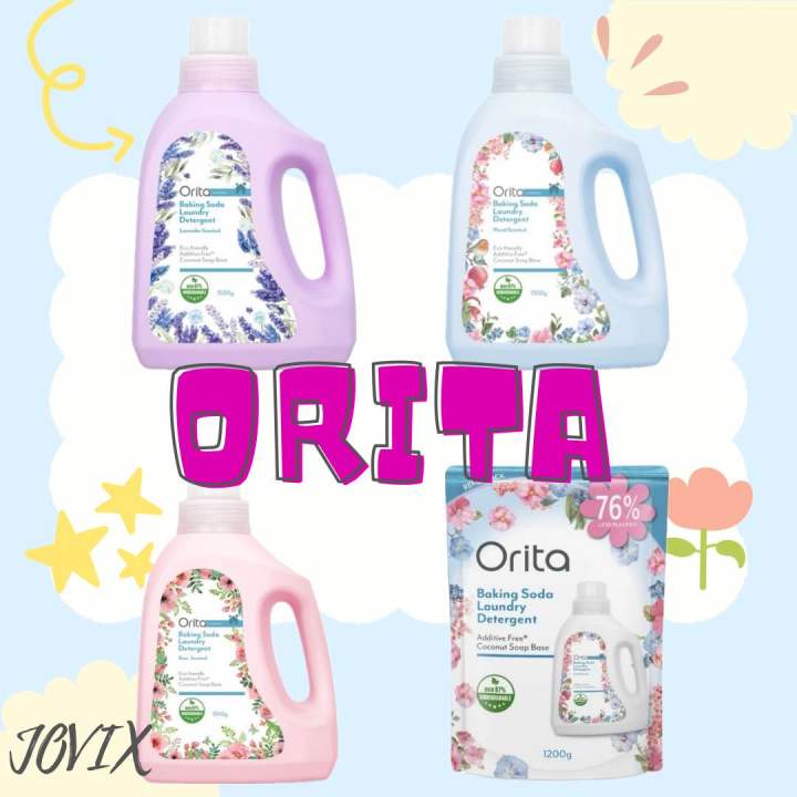 ORITA Baking Soda Laundry Detergent 1.5kg Lazada