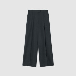 ICICLE | Winter Wool Flannel Straight Leg Trousers