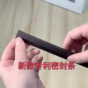 Băng Keo Dán Cửa Sổ 6M Mút Cách Âm Loại S Giảm Tiếng Ồn Bịt Kín Khe Hở Cửa Chống Thấm