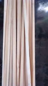 Stik bahan kerajinan tangan ukuran 1cx1cm panjang 100cm bahan kejrajinnan tangan