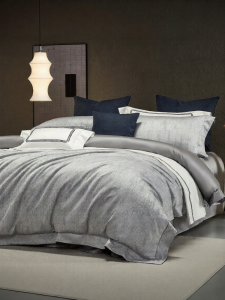 Luxurious Hotel Style Bedding Set 6 Pieces Egyptian Long Staple Cotton 140S Double Thread
