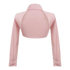 aiwuge | Girls Long Sleeve Dance Warmup Wrap Top Autumn