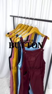 ALMO FASHION [HN]- Jumpsuit Button / Jumpsuit Wanita / Baju Kodok Wanita Dewasa Viral / Jumpsuit / Jumpsuit Wanita Korea Style / Overall Wanita / Jumpsuit Kekinian Terbaru / Baju Wanita Model Baru / Jumper / Overall Wanita Dewasa / HN02