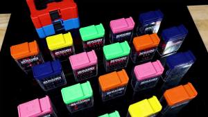 Geinxurn 20 PCS 2 Impact Torx Screwdriver Bits Set(T7-T40) S2 Steel Multi Driver Bits with Storage Colorful Box(Red)