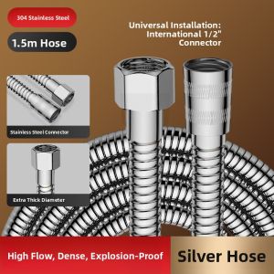 SHENYUAN | High Flow Shower Hose Stainless Steel Universal Showerhead