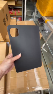 BLACK MATTE COVER ITEL VISTA TAB 30 PRO 13 INCH SILIKONE CASE RUBBER SOFT