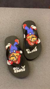 PENTAGON SUPER MARIO Sandal Japit Anak Cowok Kartun Sendal Jepit Anak Laki