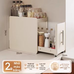 Giá Đựng Gia Vị Trượt Đa Năng