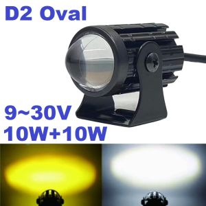 Lampu Sorot Led Laser D2 Oval 2Warna