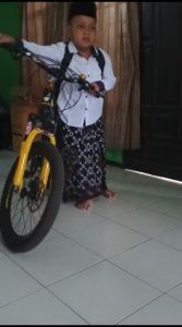 Set Sarkem(Sarung Kemeja) Setelan Anak Laki laki Usia 2-10 Tahun Motif Truntum Bahan Import Adem Di Pakai
