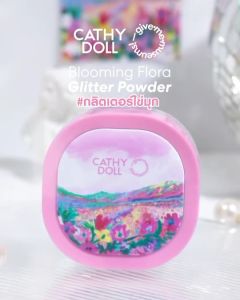 เคที่ดอลล์ แป้งไฮไลท์กลิตเตอร์ บลูมมิ่งฟลอร่า 10g Cathy Doll Give Me Museums Blooming Flora Glitter Powder