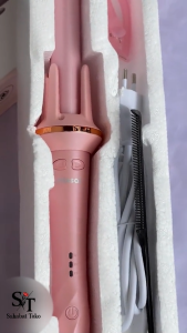 Catokan Hair Curly Otomatis Multifungsi Alat Catok Nyatok Keriting Rambut Wanita Cewek Dewasa Kerli Kerly Panjang Pendek Pemula Heating Hair Styler Negativ Ion Automatic Ceramic Keramik New Desain Elegant Terbaru Original