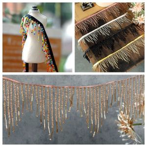 จี้ตกแต่งห้อยยาวและสั้น DIY ทำมือ เครื่องประดับตกแต่งผ้าสำหรับทำมือ เครื่องประดับหัวผ้าฝ้ายโพลีเอสเตอร์