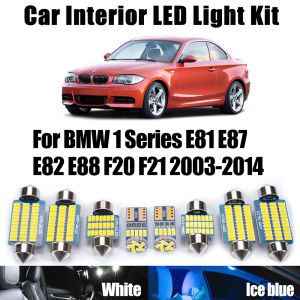 Vehicle LED Interior Light Kit For BMW 1 Series E81 E87 E82 E88 F20 F21 2003-2014 Canbus No Error Map Reading Bulbs Car Lighting