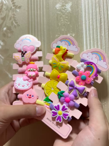 MajuSuksess168【5PCS】Ikat Rambut Anak Wanita Korea Style / Aksesoris Rambut / Fashion Anak Wanita / Aksesoris Rambut Korea