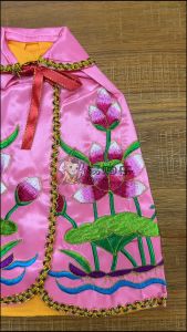 【易购乐】杭州机绣莲花袍 - 4色 神袍 /刺绣神袍 / 绣莲神袍 / 莲花袍 /观音衣 /天神袍 / 披风 / 莲花披风 / 神像披肩