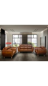 Sofa Set 321 - ARIZONA (sofa set bisa satuan minimalis sandaran dacron empuk)