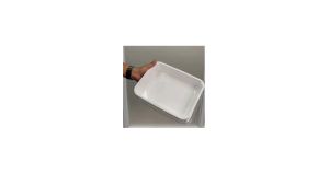 Belle Microwavable Container 3200mL The most durable party tray size (Rectangular) (5pcs/pack)