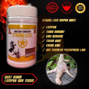 Strong Legs Obat Ayam Lumpuh Turun Urat Tedun Rambat Kaki Bengkak Cacar Kaki.