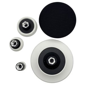 1.2/2/3/5/6 Inch Rotary Polisher Backing PadHook & Loop Backing Plate M14 Thread Sanding Backing Pad for Car Sanding Polishing