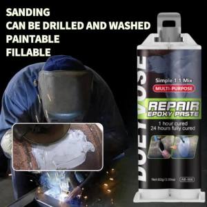 1:1 Gray White Two Part AB Epoxy Glue Metal Casting Repair Adhesive