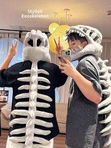 MISIFEI | Dinosaur Skeleton Costume Props Creative Fun Halloween Gifts For Kids