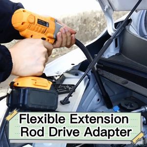250/360mm Sambungan Ekstensi Kabel Fleksibel Bor Impact Wrench Extension Rod Pemanjang Kunci Sok Socket
