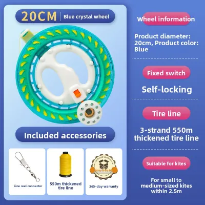 XIAOYAOJIN | Anti-reverse Handheld Big Bearing Effort-saving Kite Reel